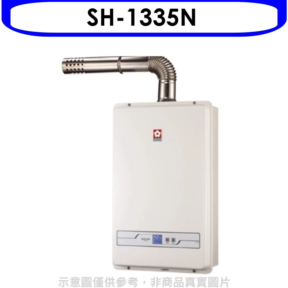 告別忽冷忽熱、安全防護極致！櫻花 SAKURA SH-1335 13L數位恆溫強制排氣熱水器深度評測