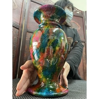 台湾七彩玉 花瓶