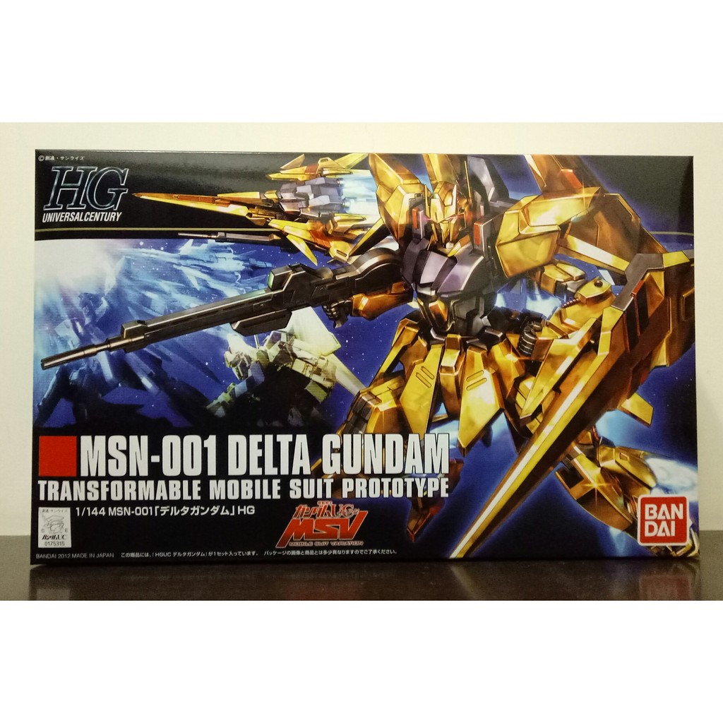 BANDAI 鋼彈模型 HGUC 1/144 #136 MSV DELTA MSN-001 百式 變形機 | 蝦皮購物