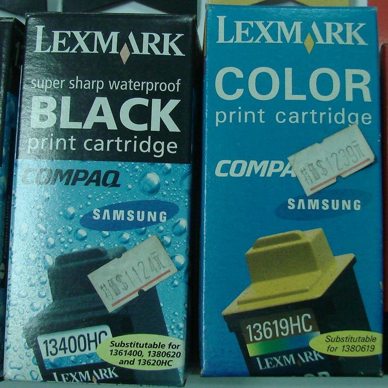 小楊電腦】全新庫存Lexmark /13400HC/13619HC原廠墨水匣含淚出 INK | 蝦皮購物