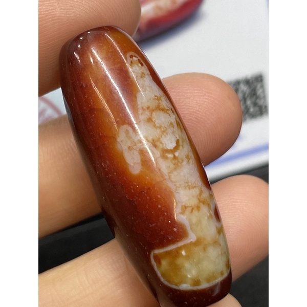 D4381天然西藏原礦 老料龍鱗紋火供天珠 西藏天珠 觀音天珠 附鑒定證書 已打通孔 可做吊飾 項鍊 墜飾 手排 手串 | 蝦皮購物