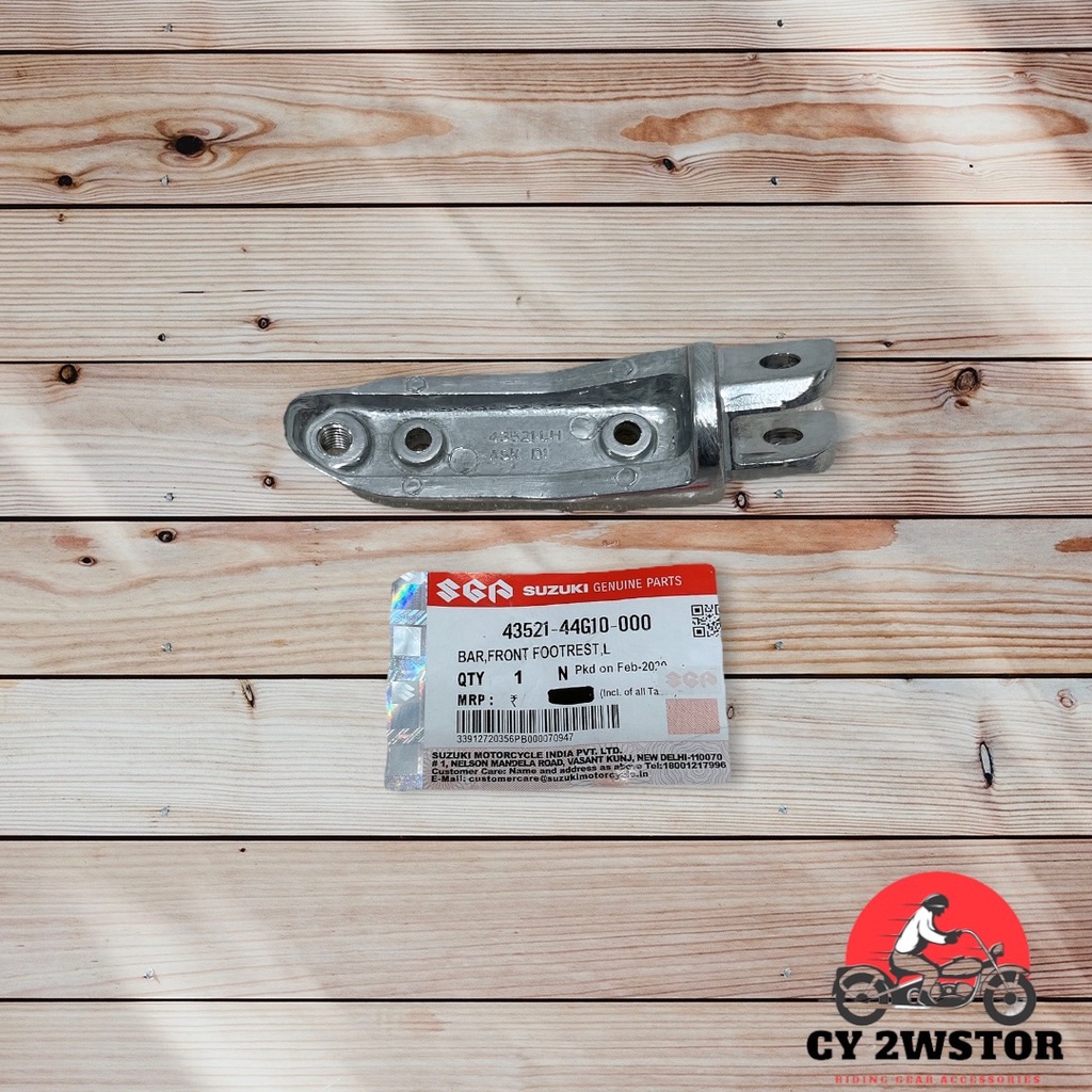 SUZUKI GIXXER250 左右腳踏 左右腳踏底座 全新現貨 43511-44G10 43521-44G1 | 蝦皮購物