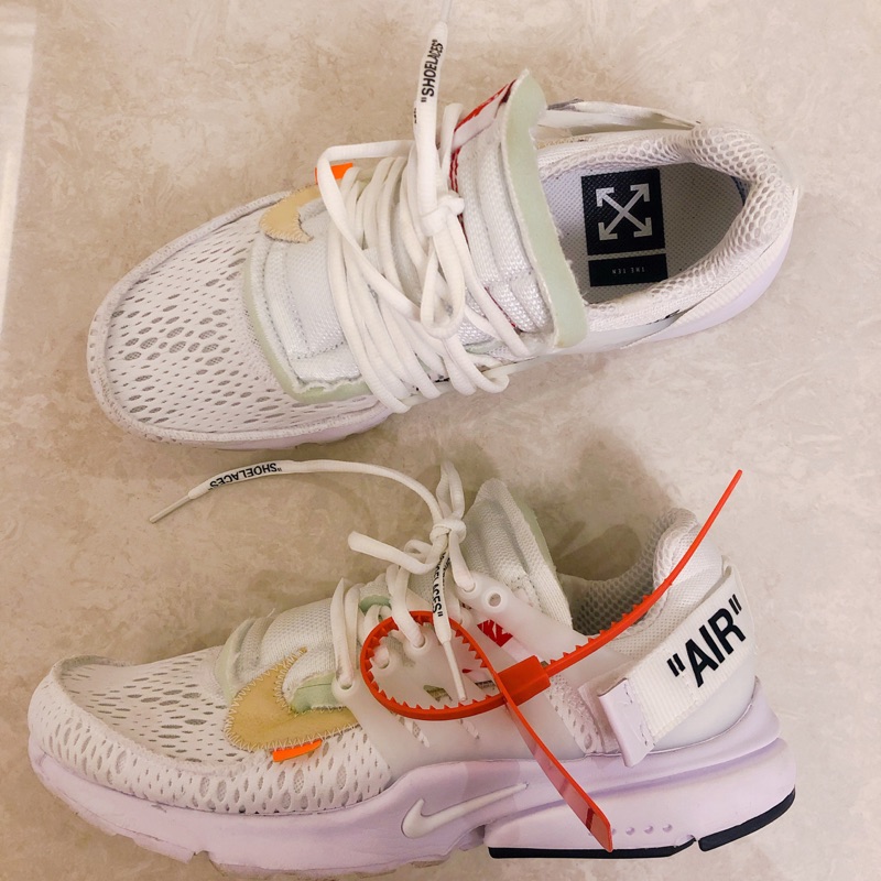 The ten Nike X off-white air presto | 蝦皮購物