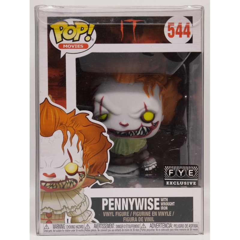 🦄阿瑪柑仔鋪FUNKO POP PENNYWISE FYE WITH WROUGHT IRON | 蝦皮購物