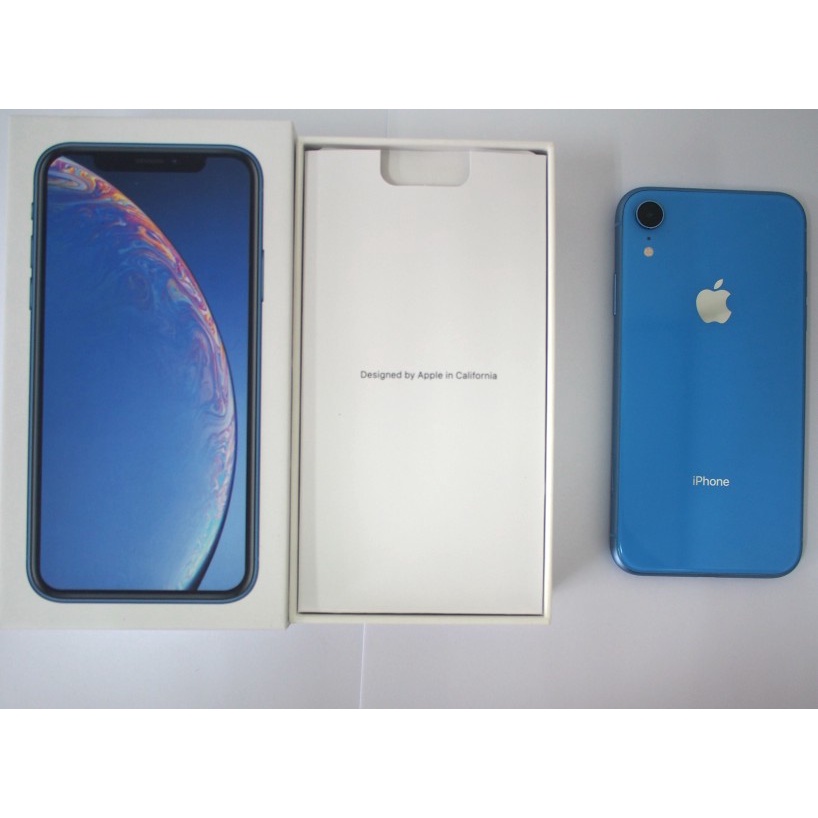 崴勝3C] 二手Apple iphone XR 64G 藍色健康度84 % | 蝦皮購物