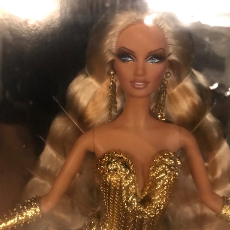 珍藏代購芭比The Blonds Blond Gold Barbie® Doll 娃娃收藏型| 蝦皮購物