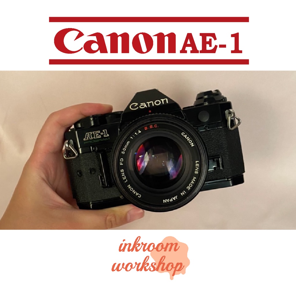 🔥經典相機🔥佳能CANON AE-1 Program / 50MM F1.4 底片相機| 蝦皮購物