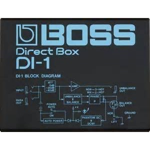 日本製Boss DI-1 Direct Box 平衡訊號轉換器【又昇樂器.音響】 | 蝦皮購物