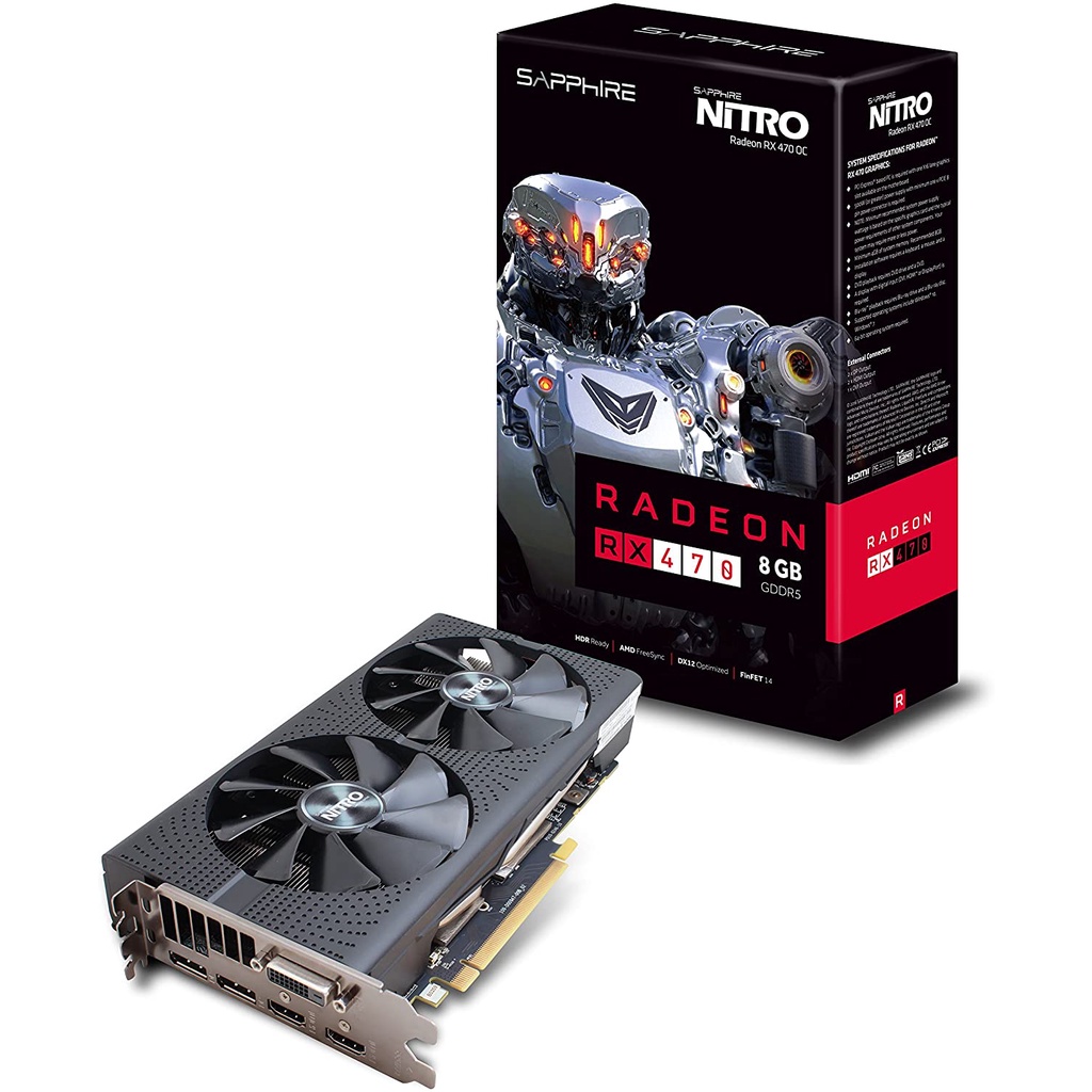 Xfx radeon rx sale 470 8gb gddr5 256bit