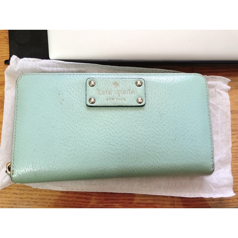 Kate spade 2025 tiffany blue wallet