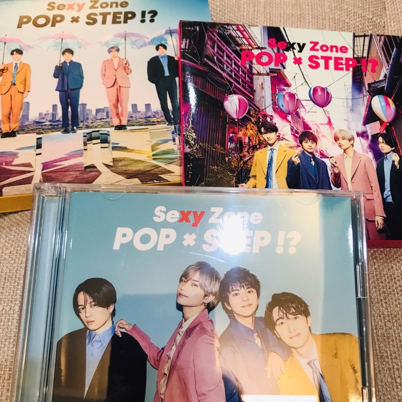 Sexy Zone 日版第七張專輯POP X STEP初回限定A/B 通常盤| 蝦皮購物