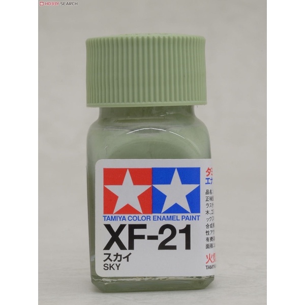 [模王]現貨 TAMIYA XF-21 XF21 田宮 油性 珐瑯漆 XF-21 天空色 10 ml | 蝦皮購物