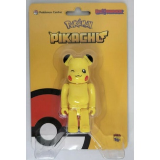 Be@rbrick Pikachu 眨眼皮卡丘100% | 蝦皮購物