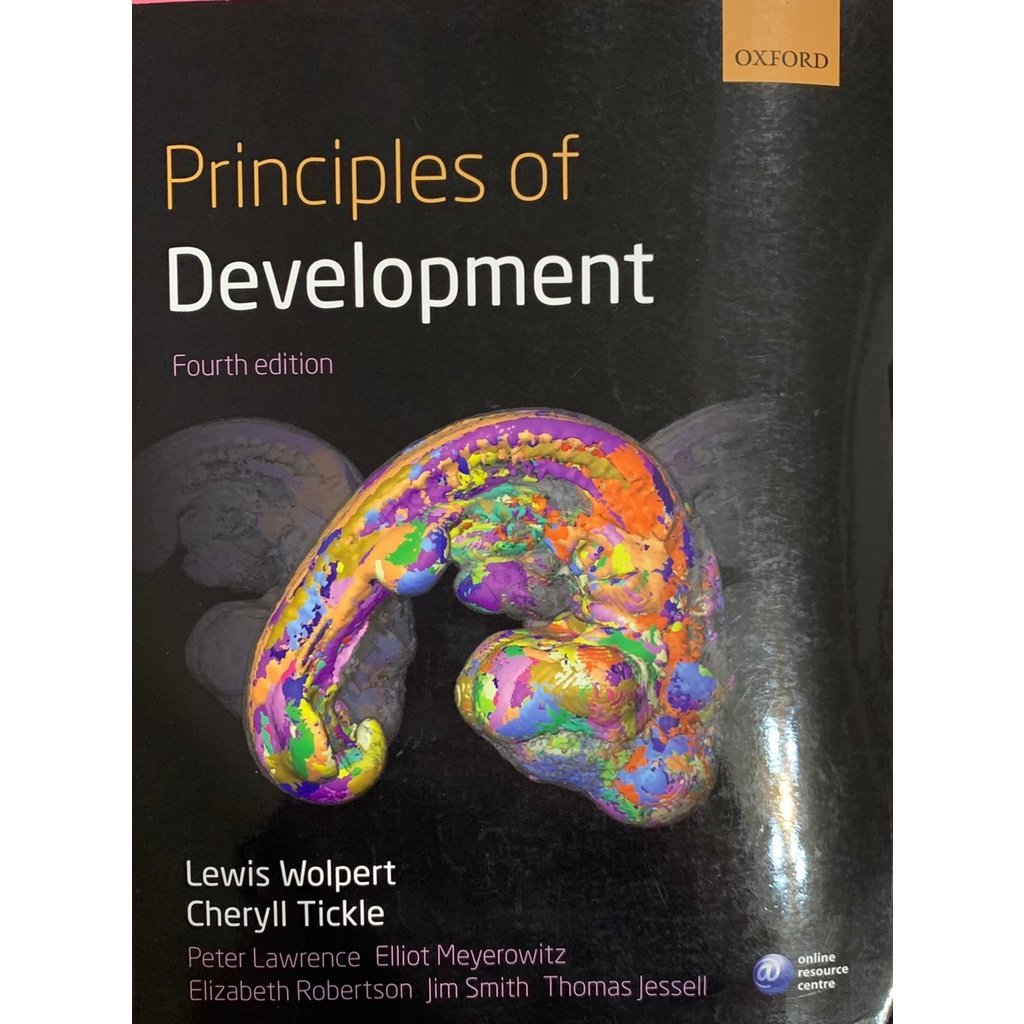 Principles of Development 原文書 發育學 4/e Oxford,作者Lewis Wolpert | 蝦皮購物