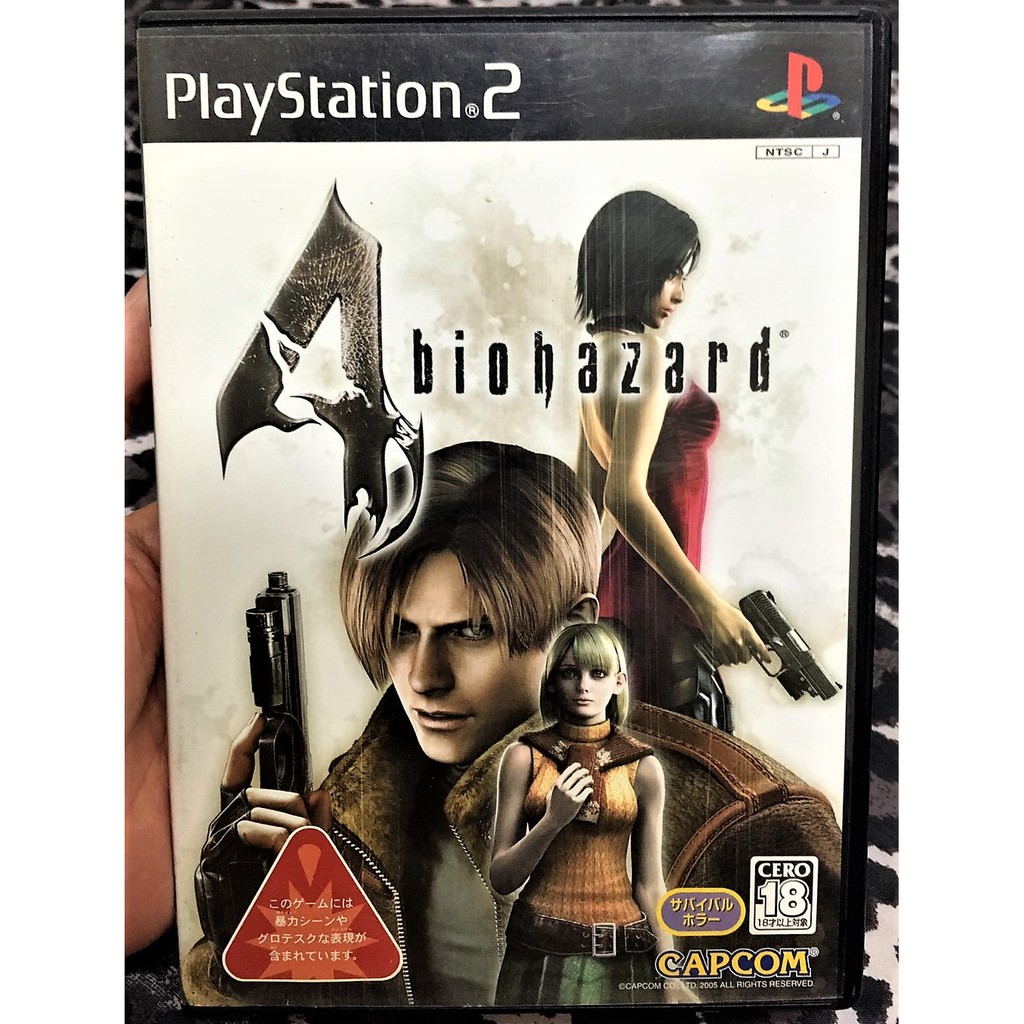 歡樂本舖PS2遊戲PS2 惡靈古堡4 初回/再版Biohazard 4 Resident Evil