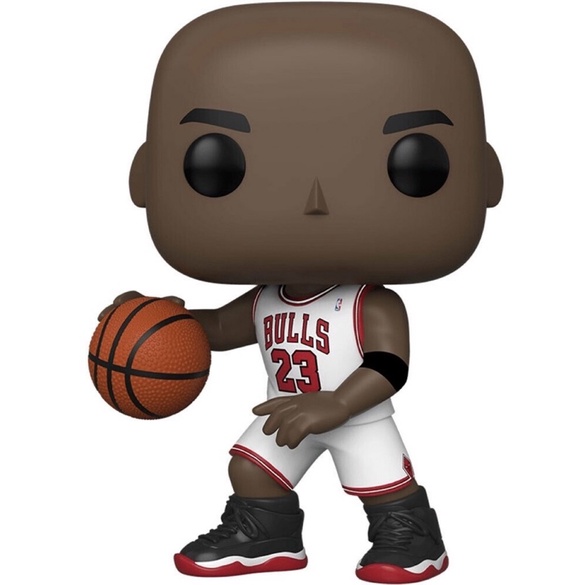 全新未拆保鮮膜包覆FUNKO POP NBA編號76 公牛隊Jordan喬丹10吋大隻高約