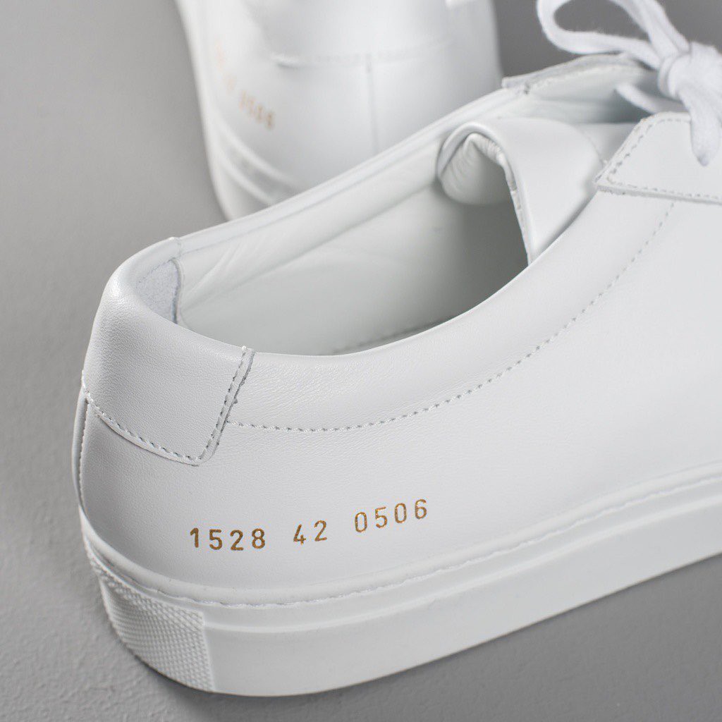 《超低限時代購》 Common Projects 1528 Achilles leather sneakers.