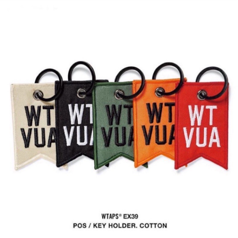 WTAPS POS / KEY HOLDER. COTTON 鑰匙圈刺繡| 蝦皮購物