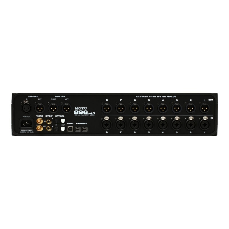 MOTU 896MK3 firewire【一部動作確認品】(MOTU 828mk3 FireWire MOTU 896MK3 firewire【一部動作確認品】(MOTU 828mk3 FireWire