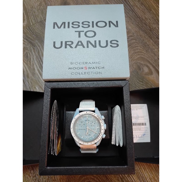 Omega x Swatch Moonswatch Mission to Uranus 登月聯名錶（天王星