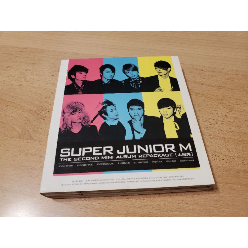 CD+DVD Super junior M 太完美| 蝦皮購物