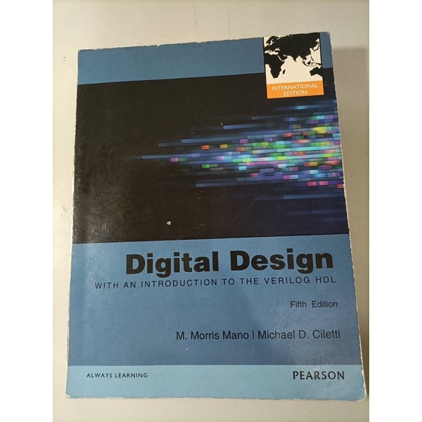 Digital Design WITH AN INTRODUCTION TO THE VERILOG HDL 第五版 | 蝦皮購物