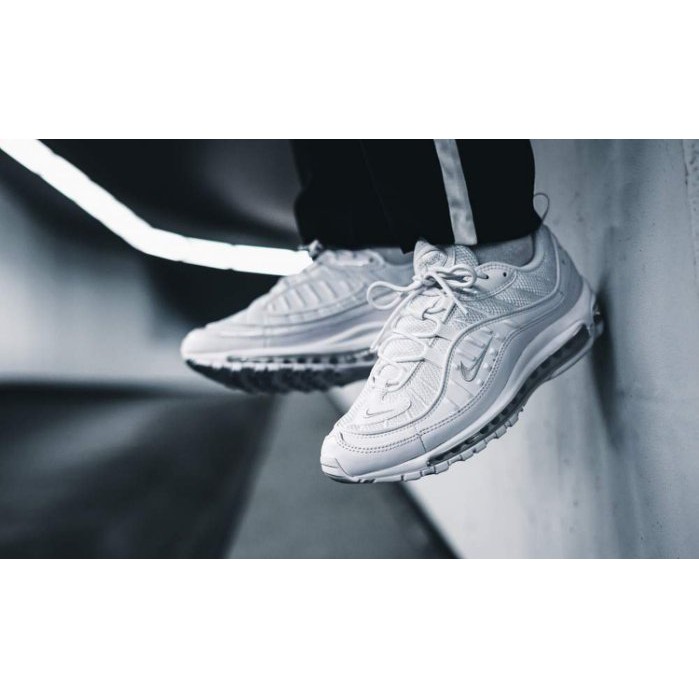 柯拔Nike Air Max 98 Triple White 640744-106 白鞋全白98MAX | 蝦皮購物