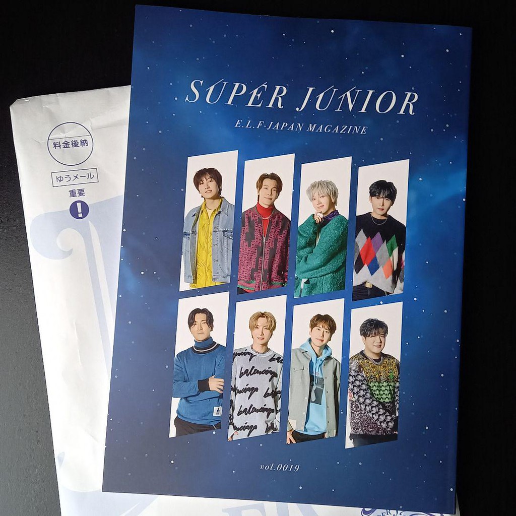 預購+現貨◎ SUPER JUNIOR E.L.F-JAPAN MAGAZINE 會員限定會報