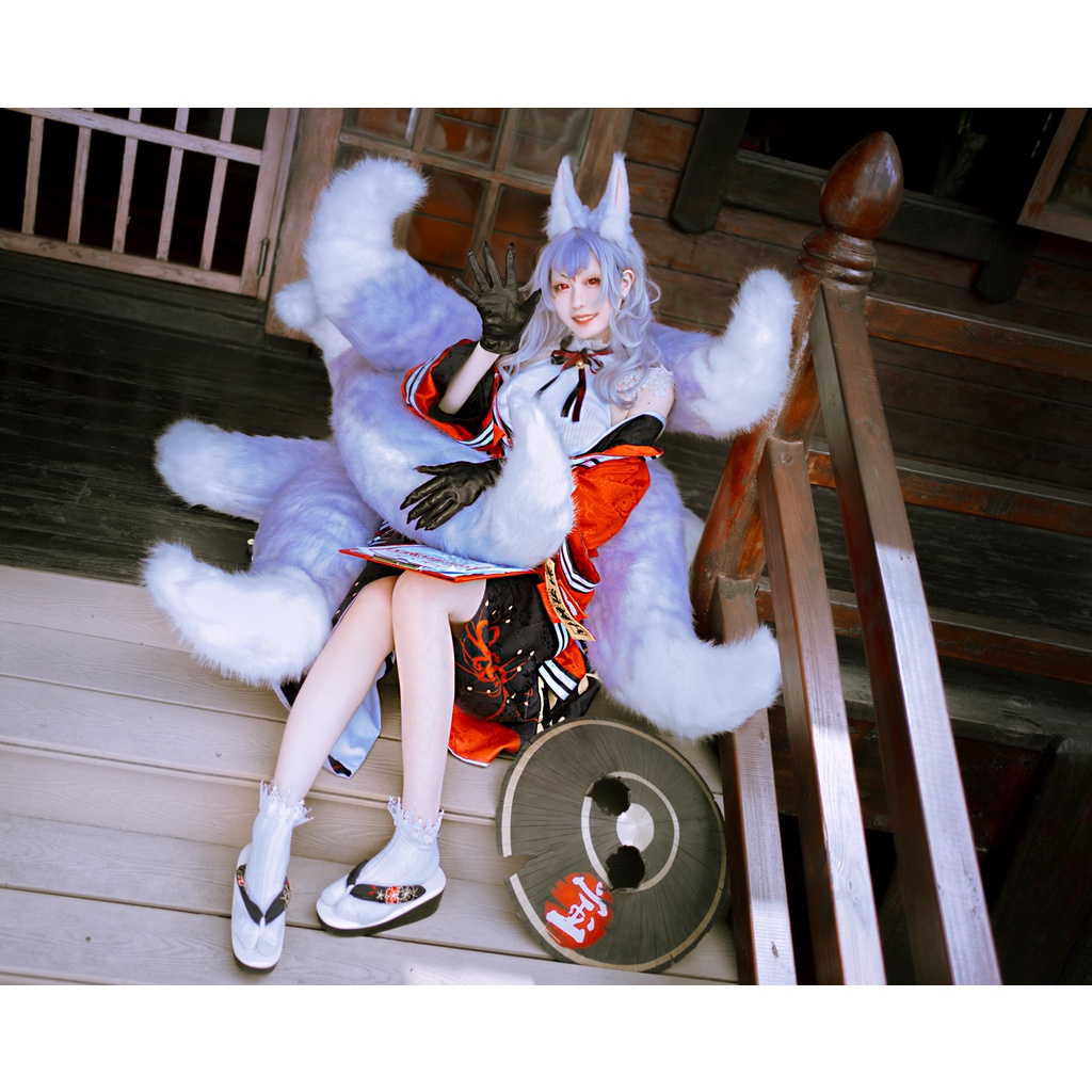 雨不停》Nina Kosaka,狐坂ニナ,cosplay角色款,狐耳,VTuber 雨不停》Nina Kosaka,狐坂ニナ,cosplay角色款,狐耳,VTuber