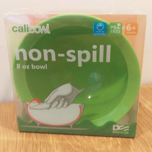[出清] 全新 美國 CaliBowl 兒童防漏學習碗 8oz 台灣總代理公司貨 (綠色、現貨) | 蝦皮購物
