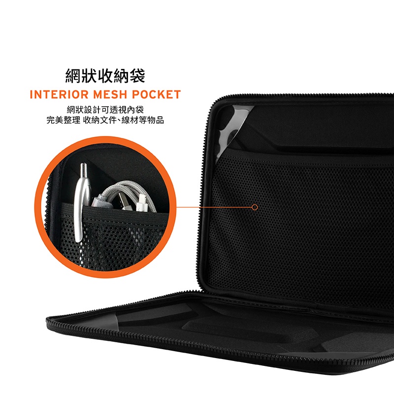 UAG 耐衝擊 14吋 軍規防摔電腦包, 紅