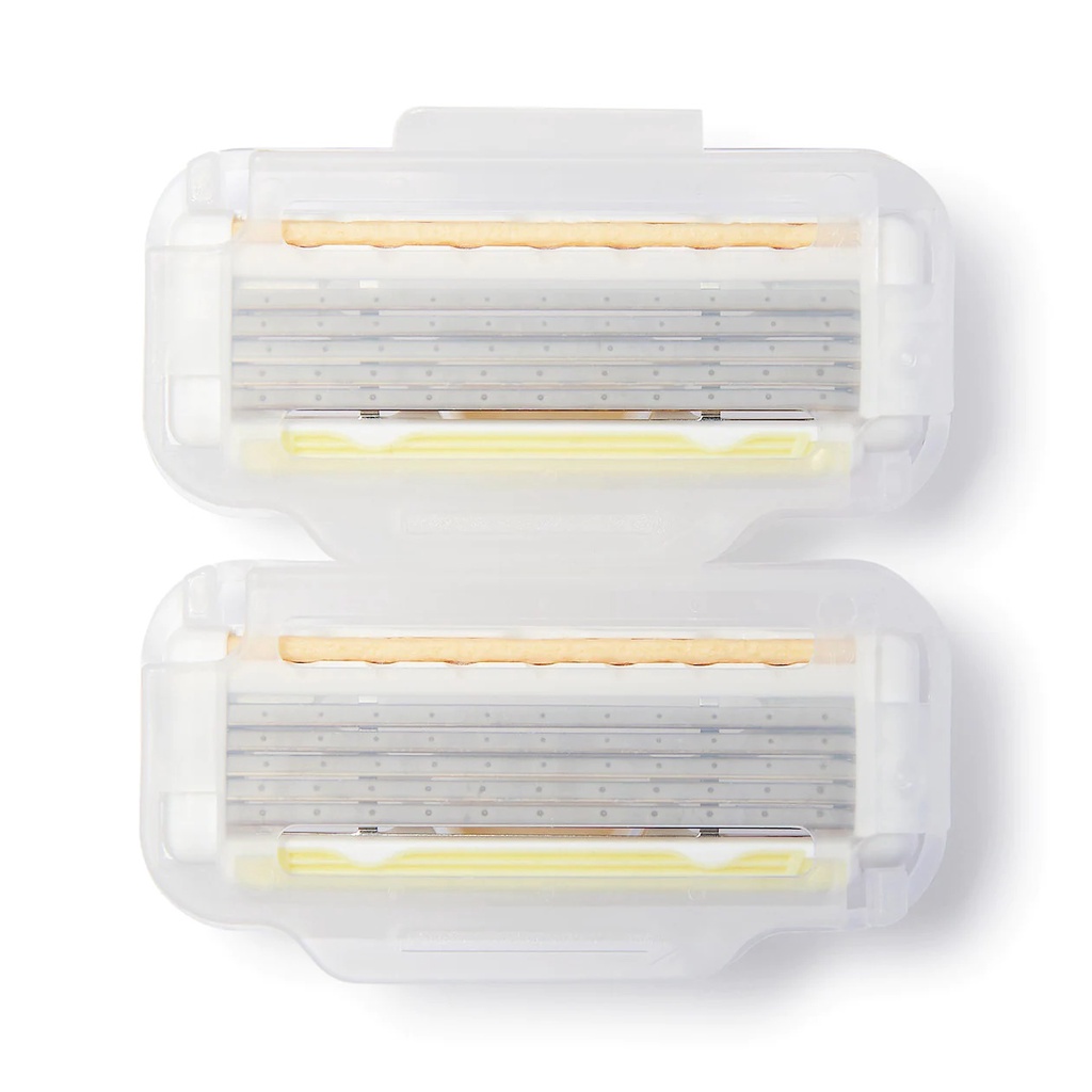 【MUJI 無印良品】 刮鬍刀 ABS刀架 5刀片替換刀頭 刮鬍刀 剃鬚刀 男士用品 替換刀頭 日本代購 | 蝦皮購物