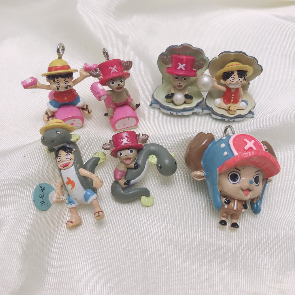 日本 韓國 卡通 公仔 玩具 娃娃 客製化 鑰匙圈 吊飾 動漫 海賊王 魯夫 喬巴 | 蝦皮購物
