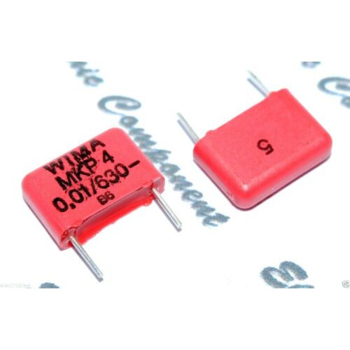 10 Condensatori WIMA MKP4 0.15uF 630V 5% Passo 15mm – Made In Germany, Pellicola Metallizzata - Foto 5