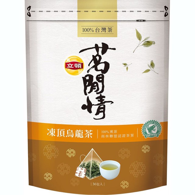 立頓茗閒情台灣茶系列凍頂烏龍茶/高山烏龍茶/蜜香紅茶/東方美人茶/活綠