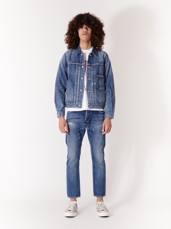 visvim SS Chore Jacket PRIME Damaged 101 102 牛仔外套| 蝦皮購物