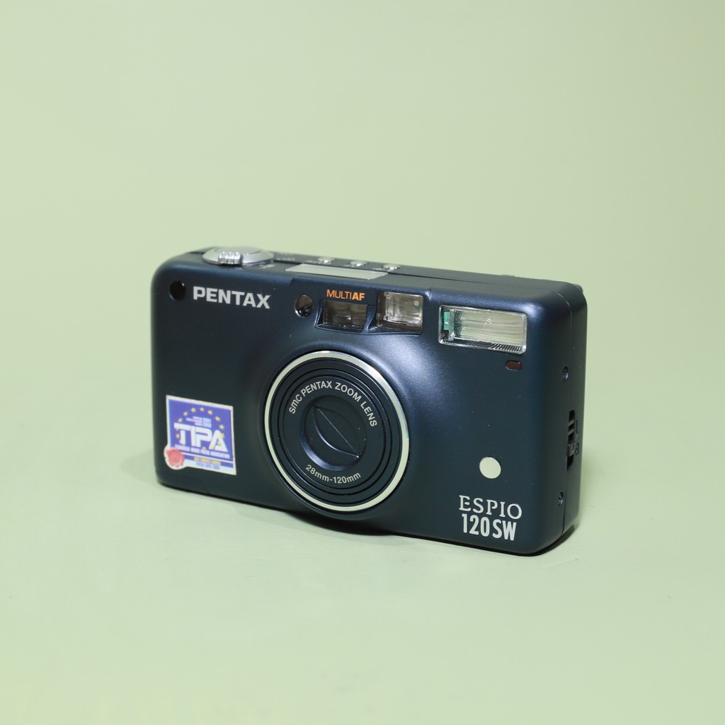 Polaroid雜貨店】♞Pentax Espio 120 SW II 深藍135 底片傻瓜