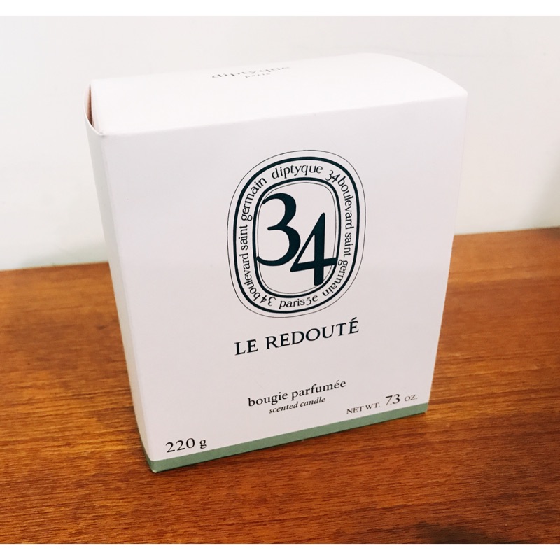 法國巴黎經典頂級香氛品牌 Diptyque 34號-經典複刻香氛蠟燭 220g （ LE REDOUT’E ） | 蝦皮購物