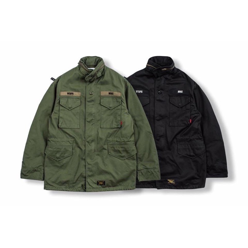 WTAPS 17AW M 65 JACKET. COTTON. TWILL M65