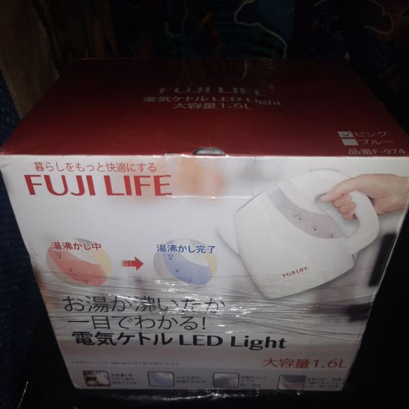 正貨FUJILIFE 富士生活智能不鏽鋼快煮壺電熱水壺1.6L | 蝦皮購物