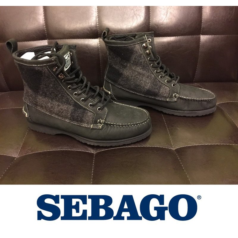 [begood]全新 正品 SEBAGO FILSON 黑 法蘭絨 長靴 1200超取付免運 US10 | 蝦皮購物