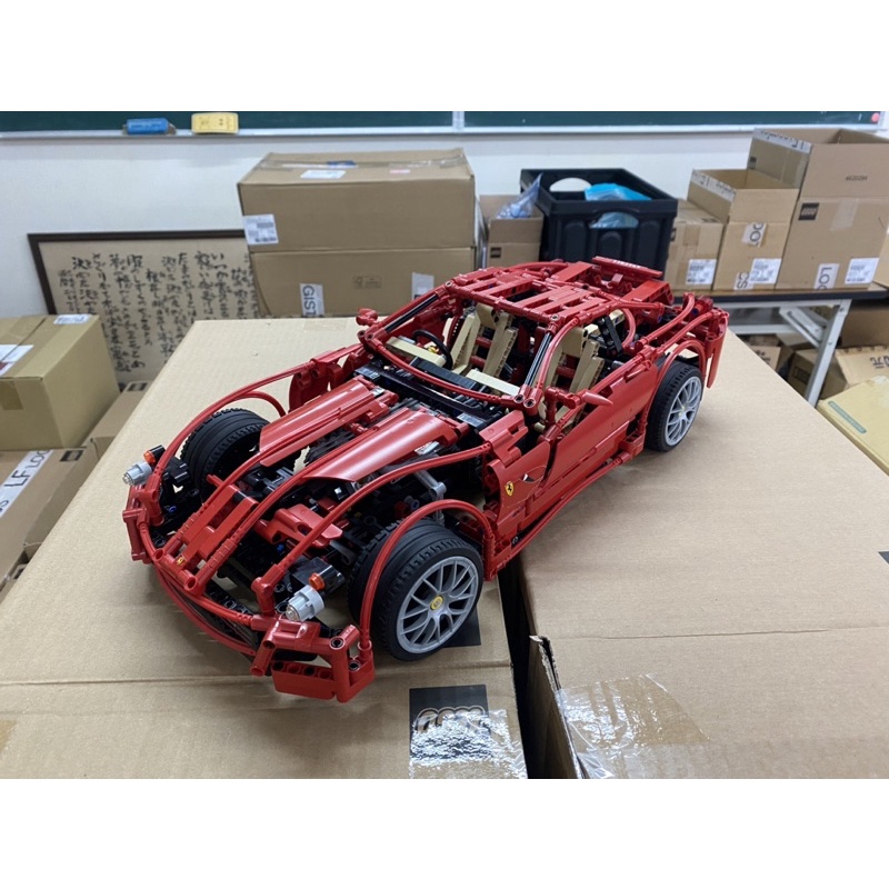 GC】LEGO 8145 Racers Ferrari 599 GTB Fiorano 1:10 (二手) | 蝦皮購物