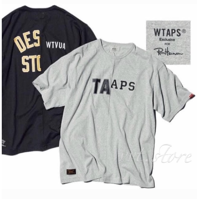 WTAPS 19SS RIPPER TEE. COPO. RON HERMAN 短袖T恤聯名款| 蝦皮購物