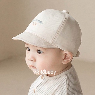 嬰兒帽子 春秋款男童棒球帽 寶寶可愛韓版鴨舌帽 兒童遮陽帽 小孩帽子 女寶寶帽子