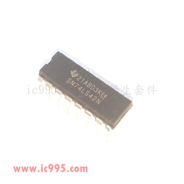 2 Stück SN74LS42N 74LS42 TI IC 4-Line BCD/DEC DECOD