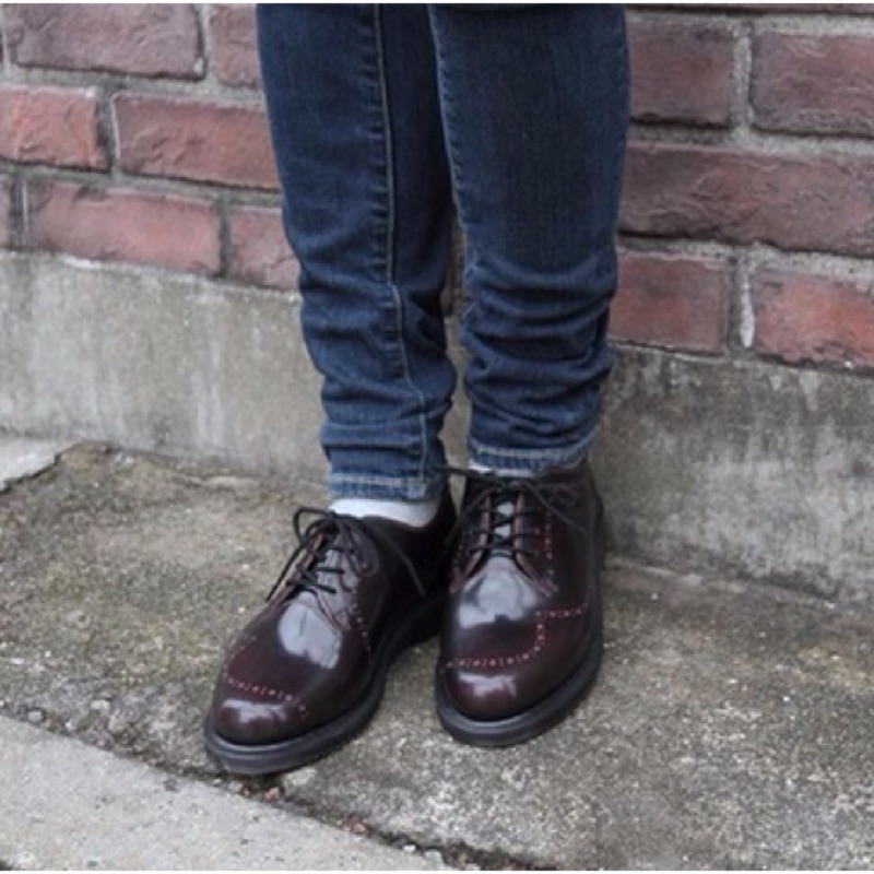 Dr. Martens Charlotte Etched Brogue