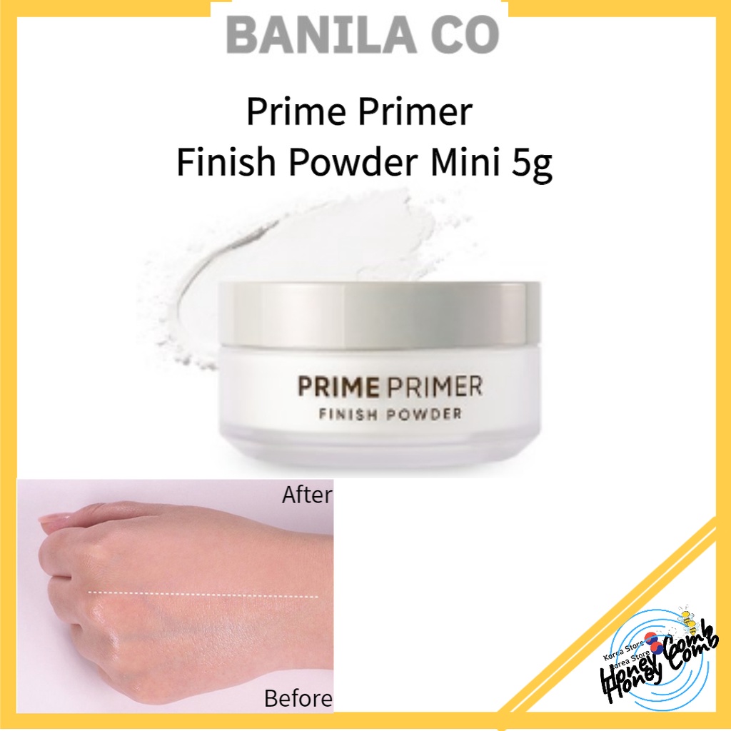 [BANILA Co] Prime Primer Finish Powder Mini 5g / Continueinu | 蝦皮購物