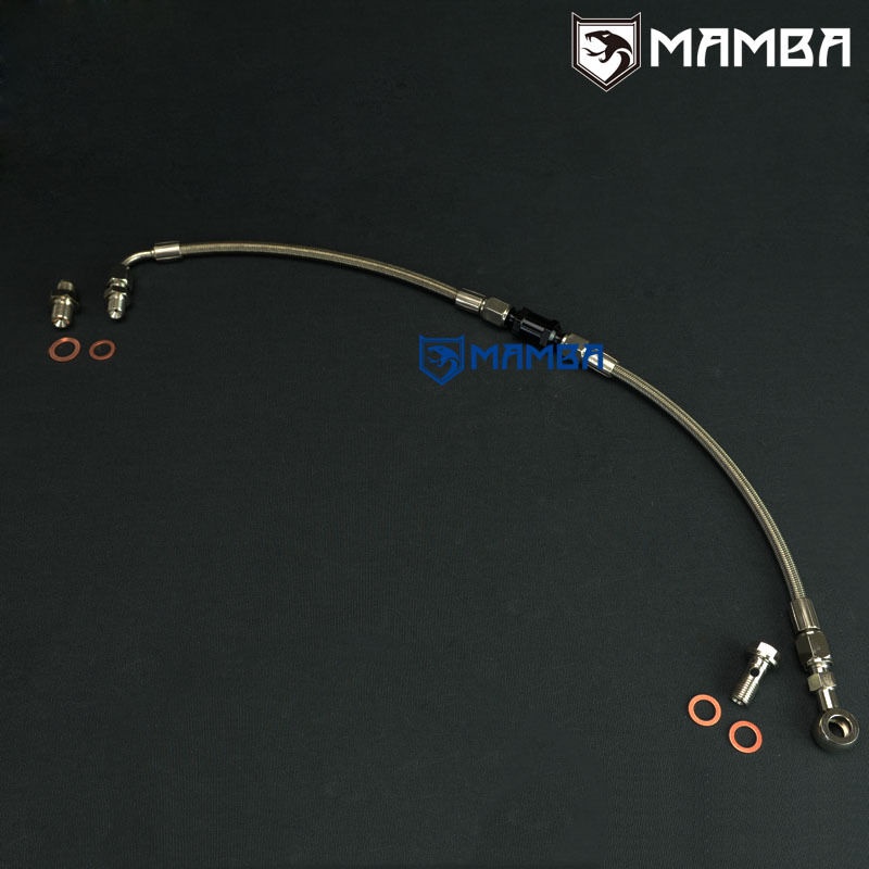 Turbo Oil Feed Line For Nissan TD42 GU with TD05H turbo 蝦皮購物