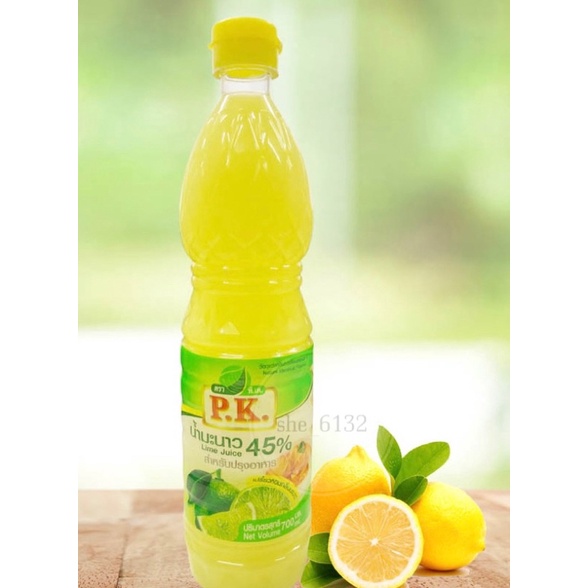 泰國 PK lime juice 檸檬汁 料理用 | 蝦皮購物