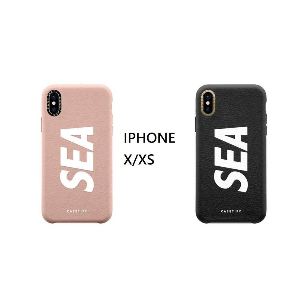 日貨代購CITY】WIND AND SEA x CASETiFY MAIN LOGO IPHONE X/XS 現貨